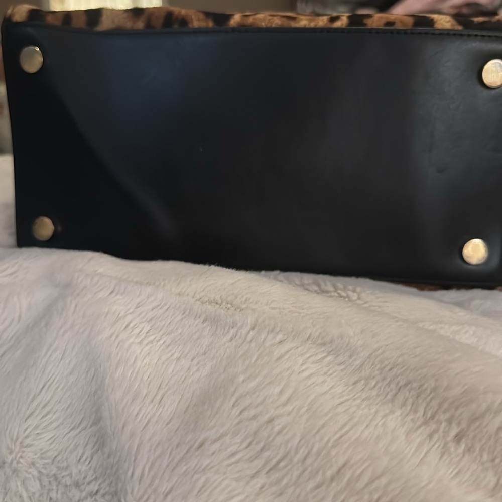 CLOSING 5/10/26 Michael Kors calf hair leopard print bag - Picture 3 of 9
